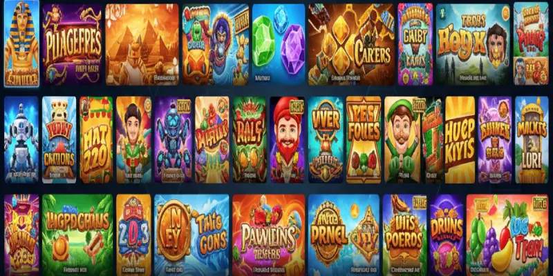 Kho game Nổ Hũ đa dạng với hàng trăm tựa game hấp dẫn.