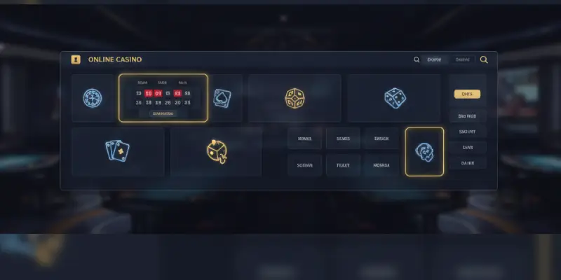  Minh họa các bước đặt cược từ chọn cửa đến xác nhận vé.